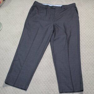 Roundtree & Yorke travelsmart 40x30 Navy Blue Flat Front Dress Slacks